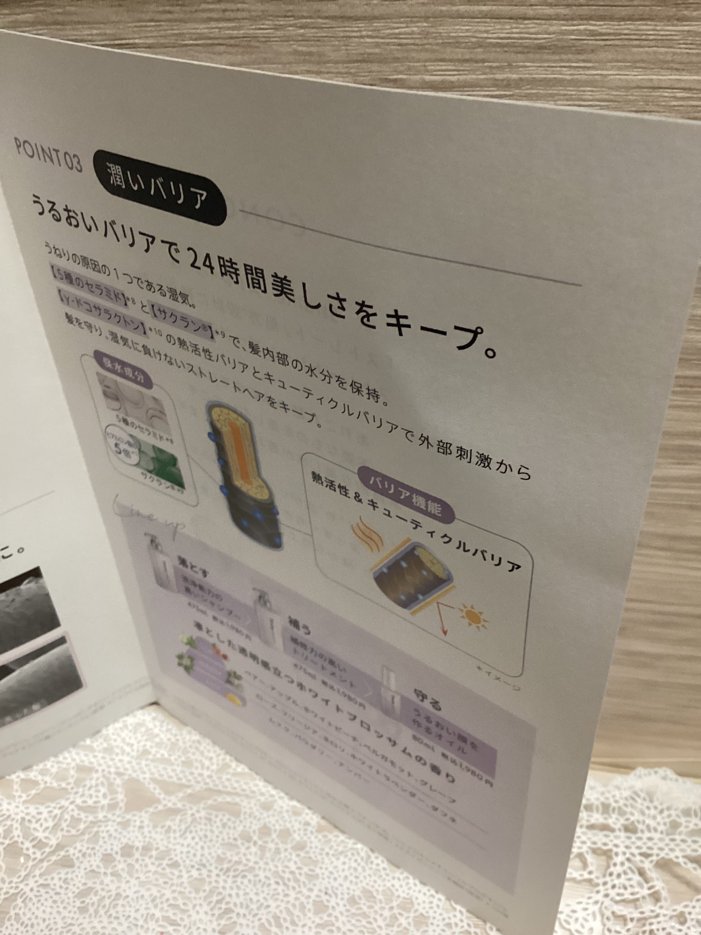 ストレートシャンプー/ストレートトリートメント ホワイトブロッサムの香り/Straine/市販シャンプーを使ったクチコミ（2枚目）