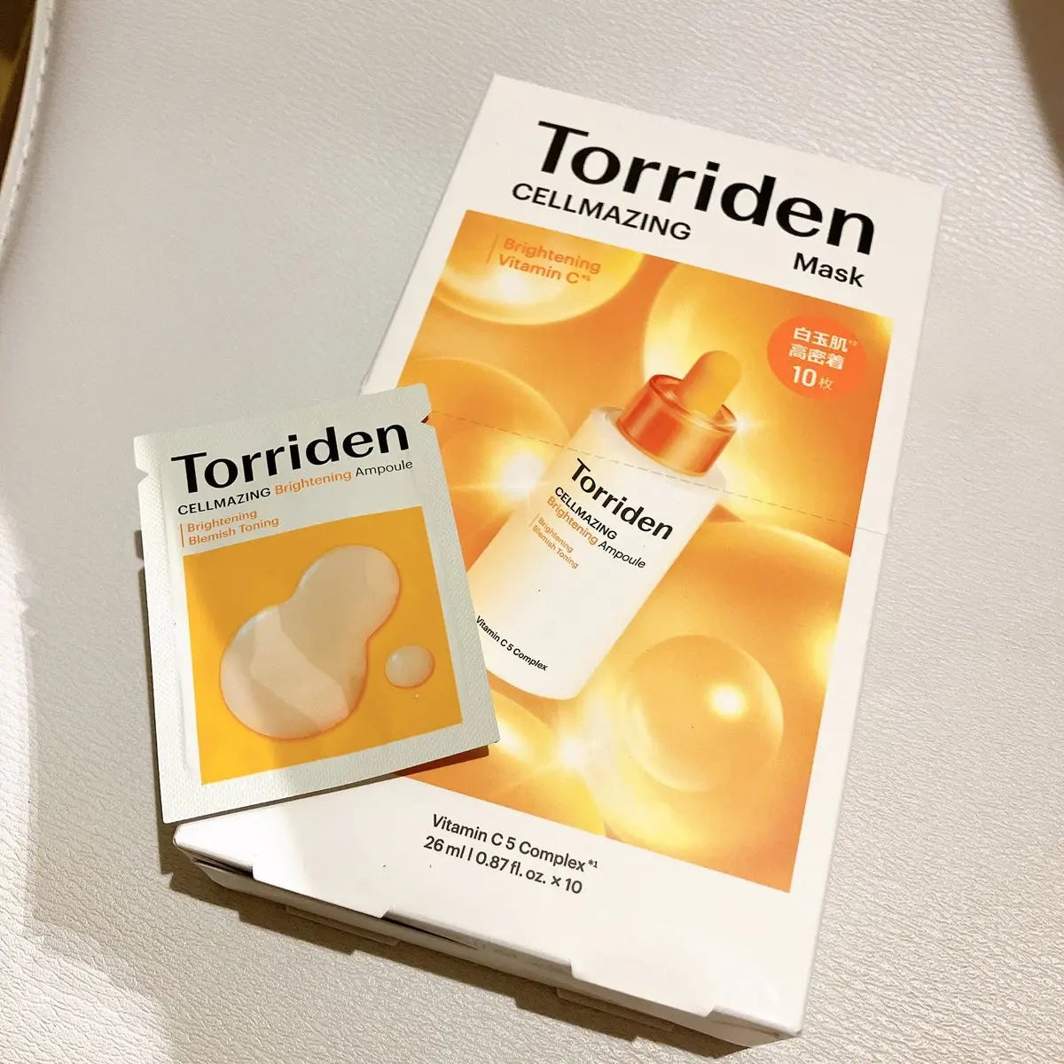 セルメイジング ビタC ブライトニングマスク/Torriden/シートマスク・パックを使ったクチコミ(1枚目)