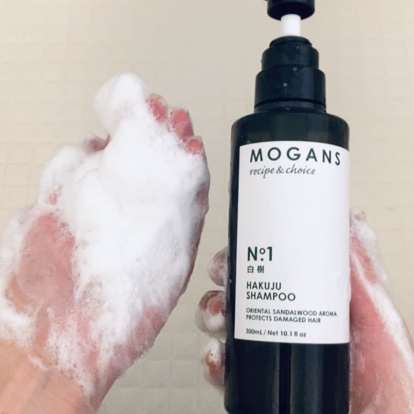 ノンシリコン アミノ酸 シャンプー/コンディショナー白樹（はくじゅ）/MOGANS/市販シャンプーを使ったクチコミ（3枚目）