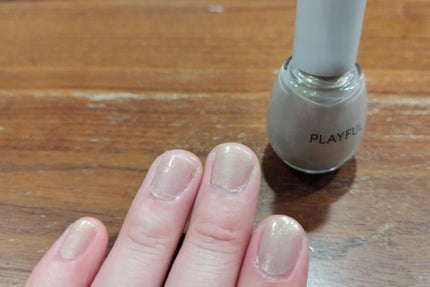 プレイフル アップデートネイル/PLAYFUL/オールインワンネイルを使ったクチコミ(2枚目)