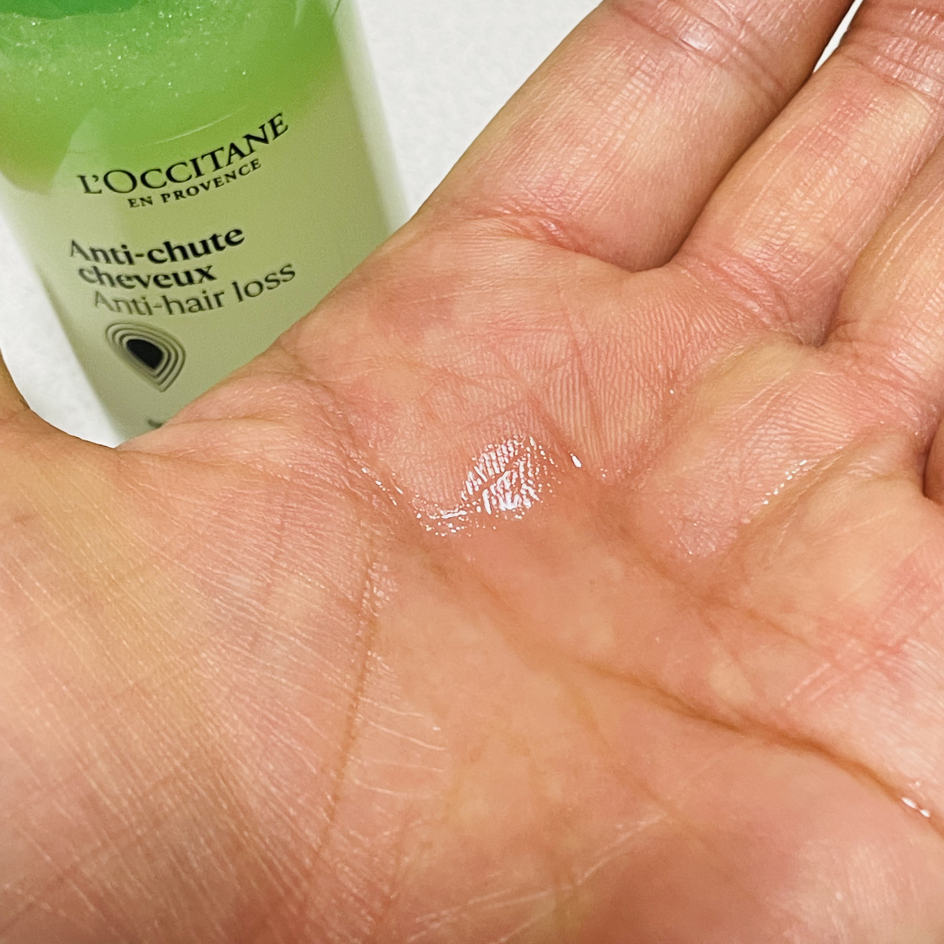 薬用 メディカル アンチヘアロスセラム/L'OCCITANE/頭皮ローションを使ったクチコミ（1枚目）