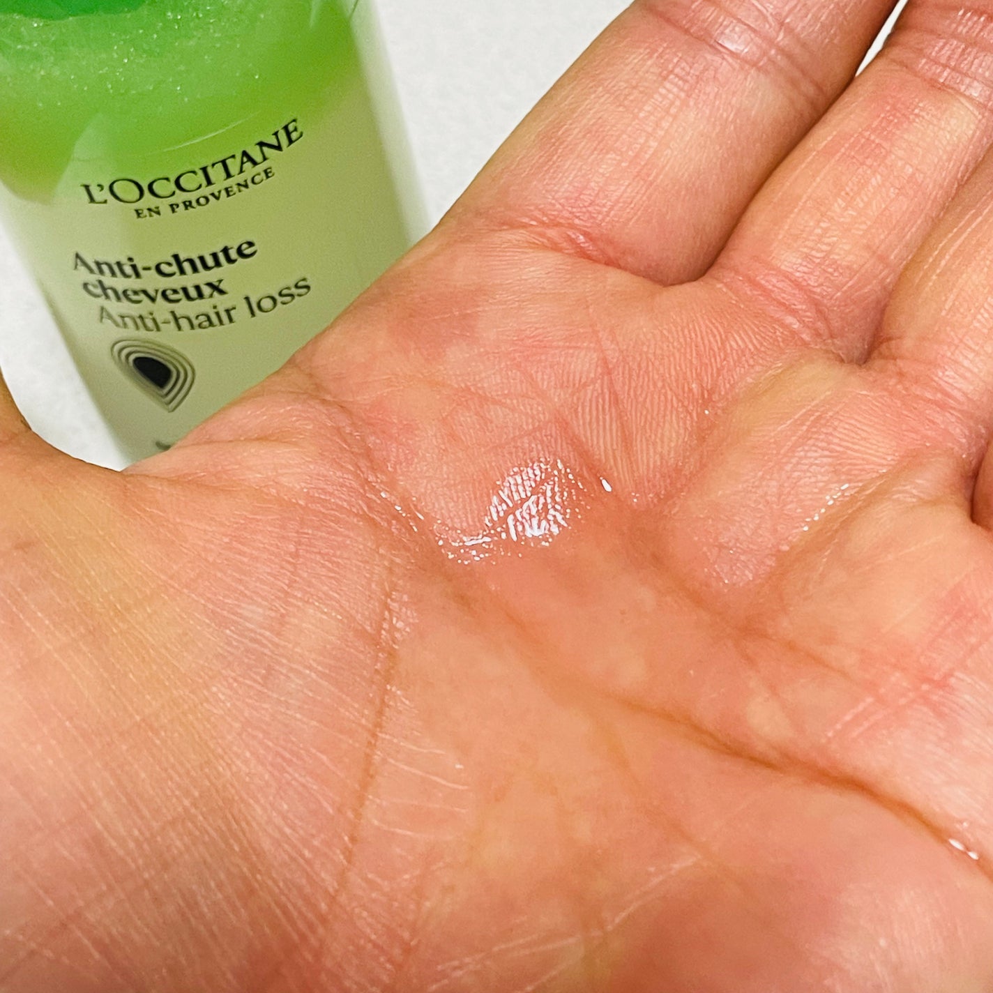 薬用 メディカル アンチヘアロスセラム/L'OCCITANE/頭皮ローションを使ったクチコミ(1枚目)