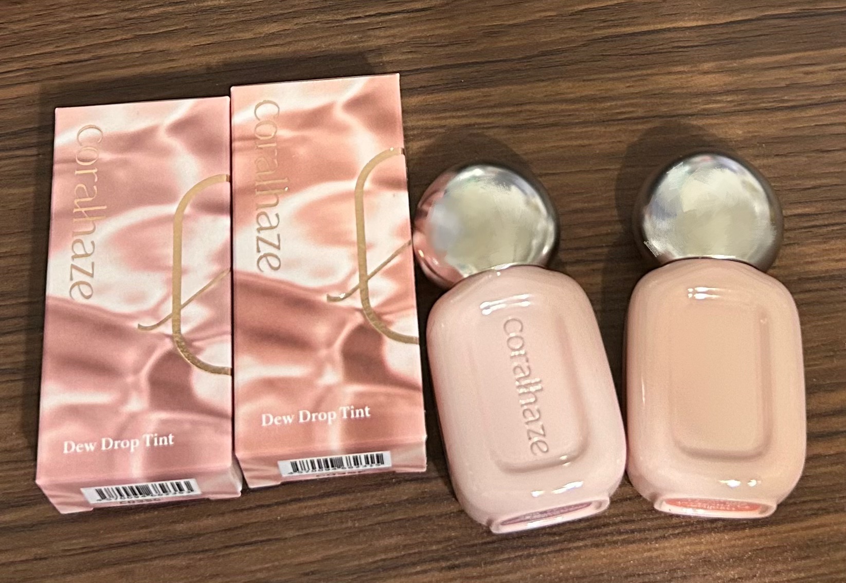 デュー ドロップ ティント/Coralhaze/リップティントを使ったクチコミ（2枚目）