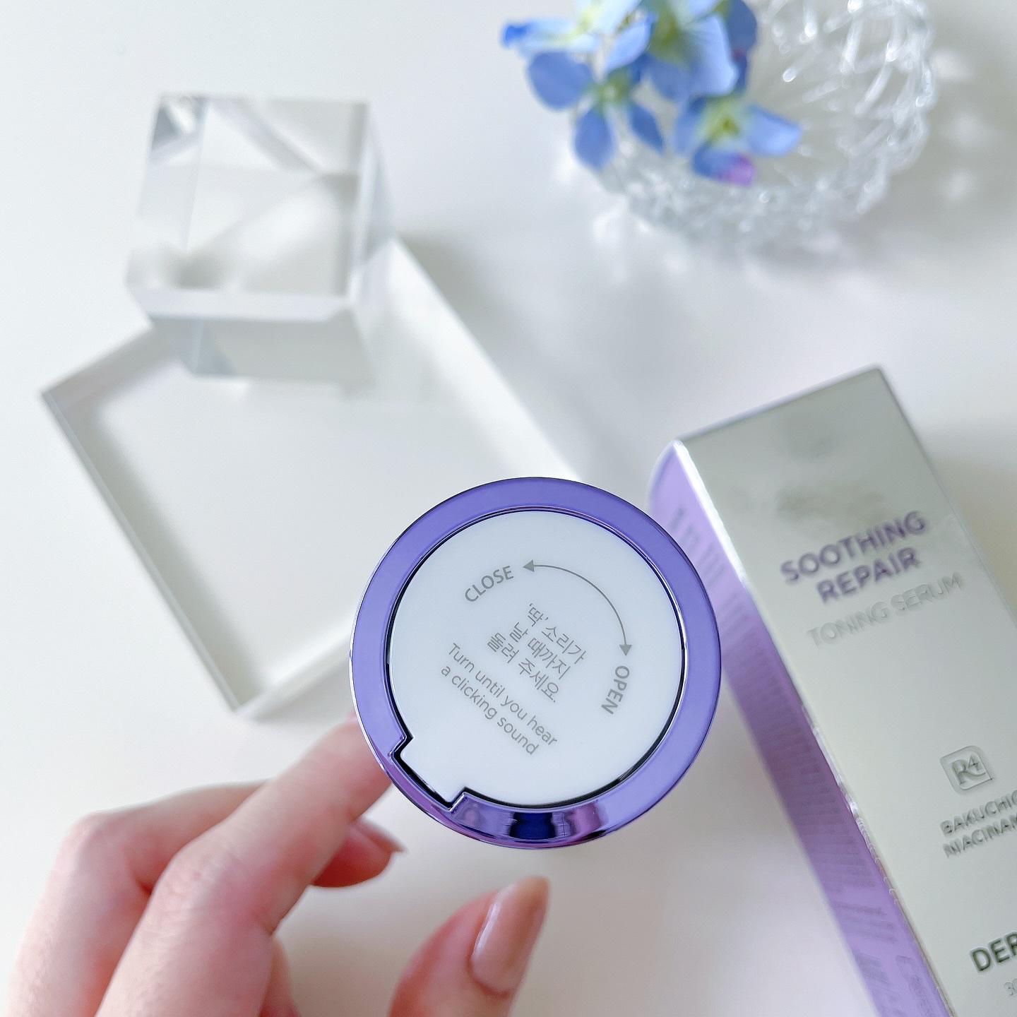 SOOTHING REPAIR TONING SERUM R4/ダーマファーム/美容液を使ったクチコミ（2枚目）