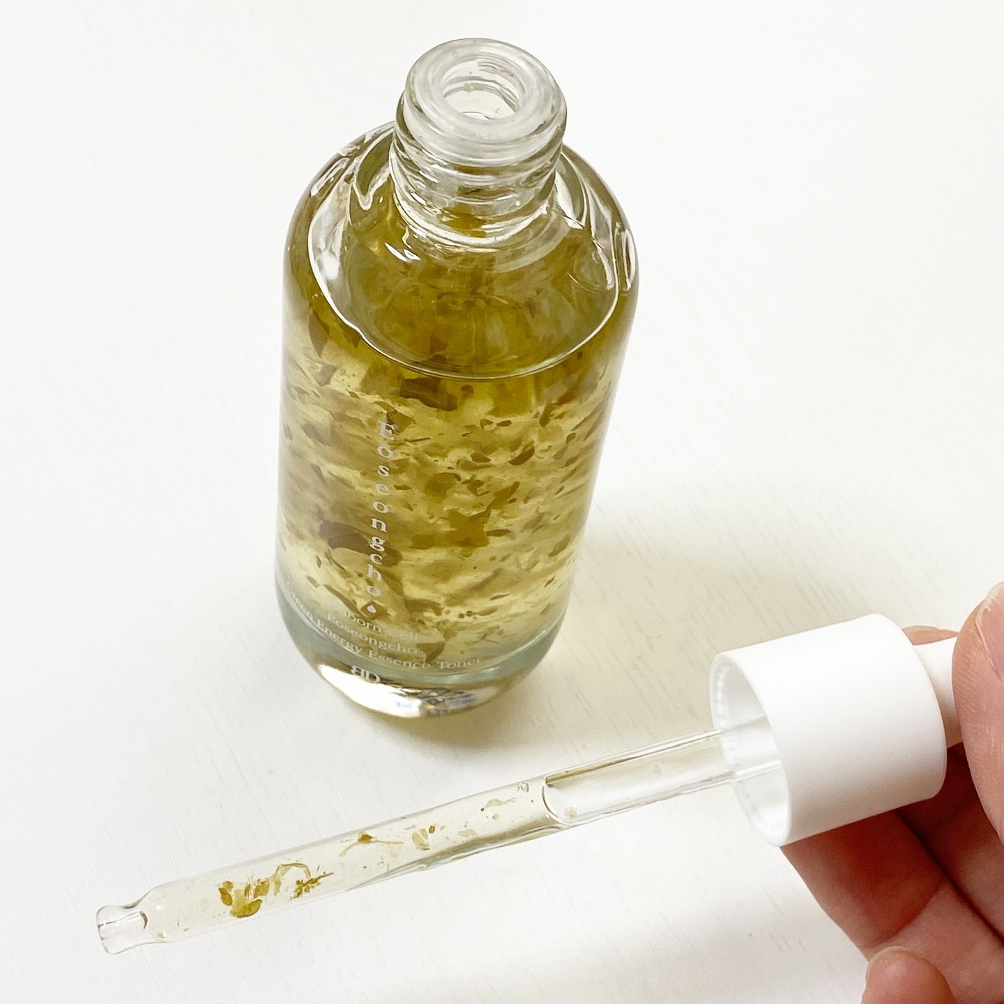 [ブランドゥブ] ヌボンセル ドクダミグリーンエナジーエッセンストナー/BLANC DUBU/化粧水を使ったクチコミ（2枚目）