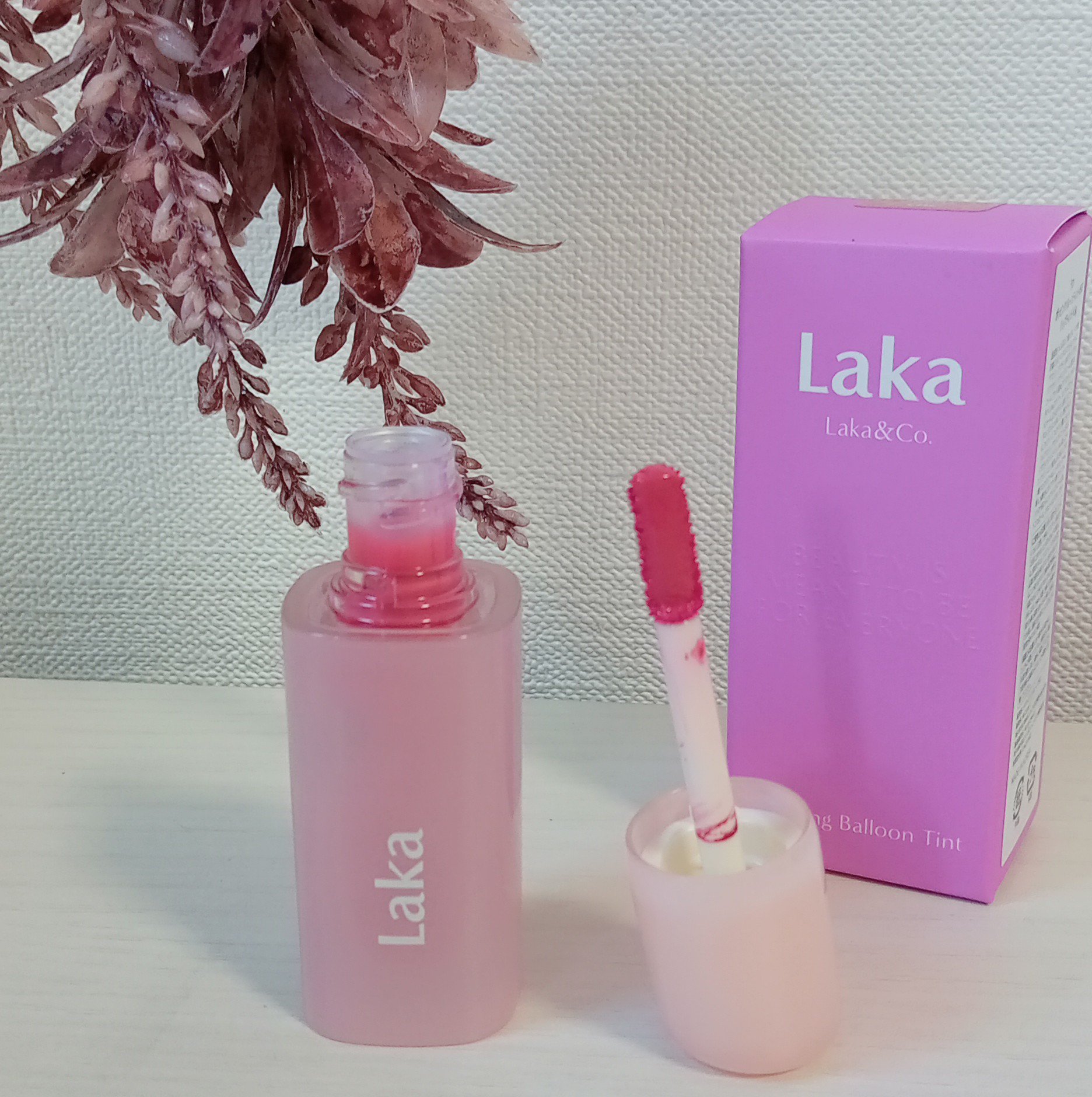 ポッピングバルーンティント/Laka/リップティントを使ったクチコミ（2枚目）