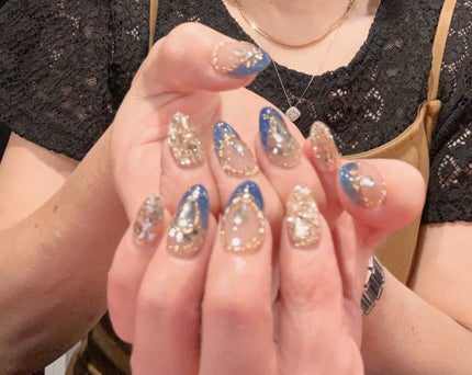 #夏ネイル,#ジェルネイル,#マグネットネイル,#ネイルのネイルデザイン