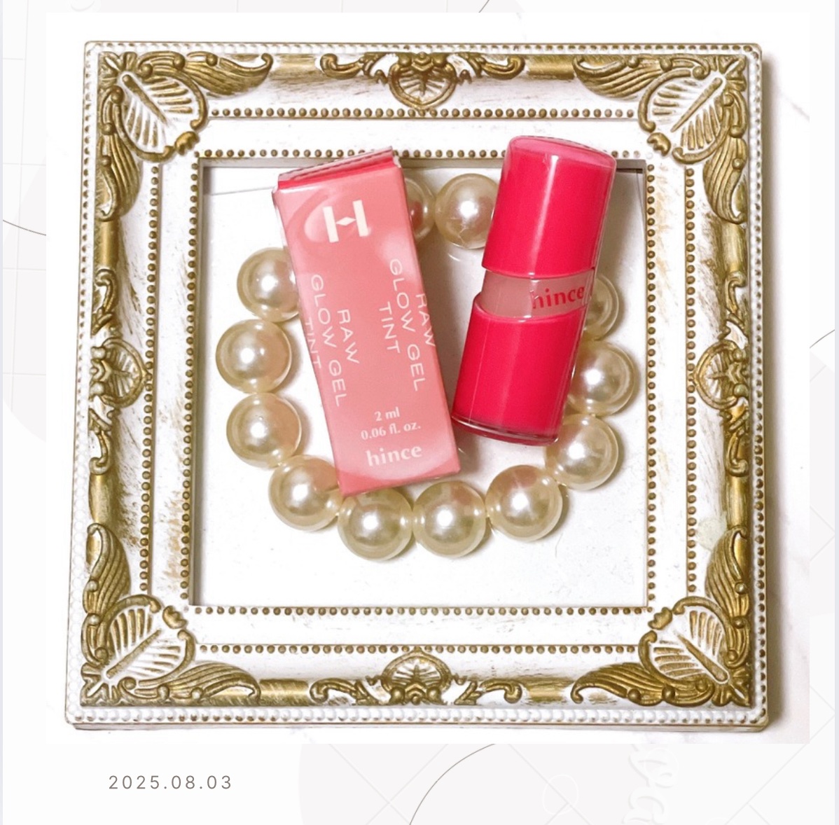 ロウグロウジェルティント/hince/リップティントを使ったクチコミ（1枚目）