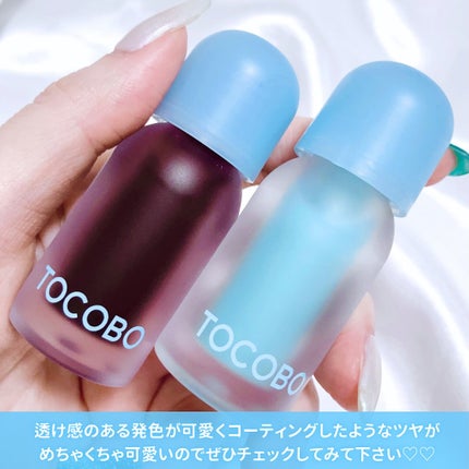 ジューシーベリープランピングリップオイル/TOCOBO/リップグロスを使ったクチコミ(9枚目)
