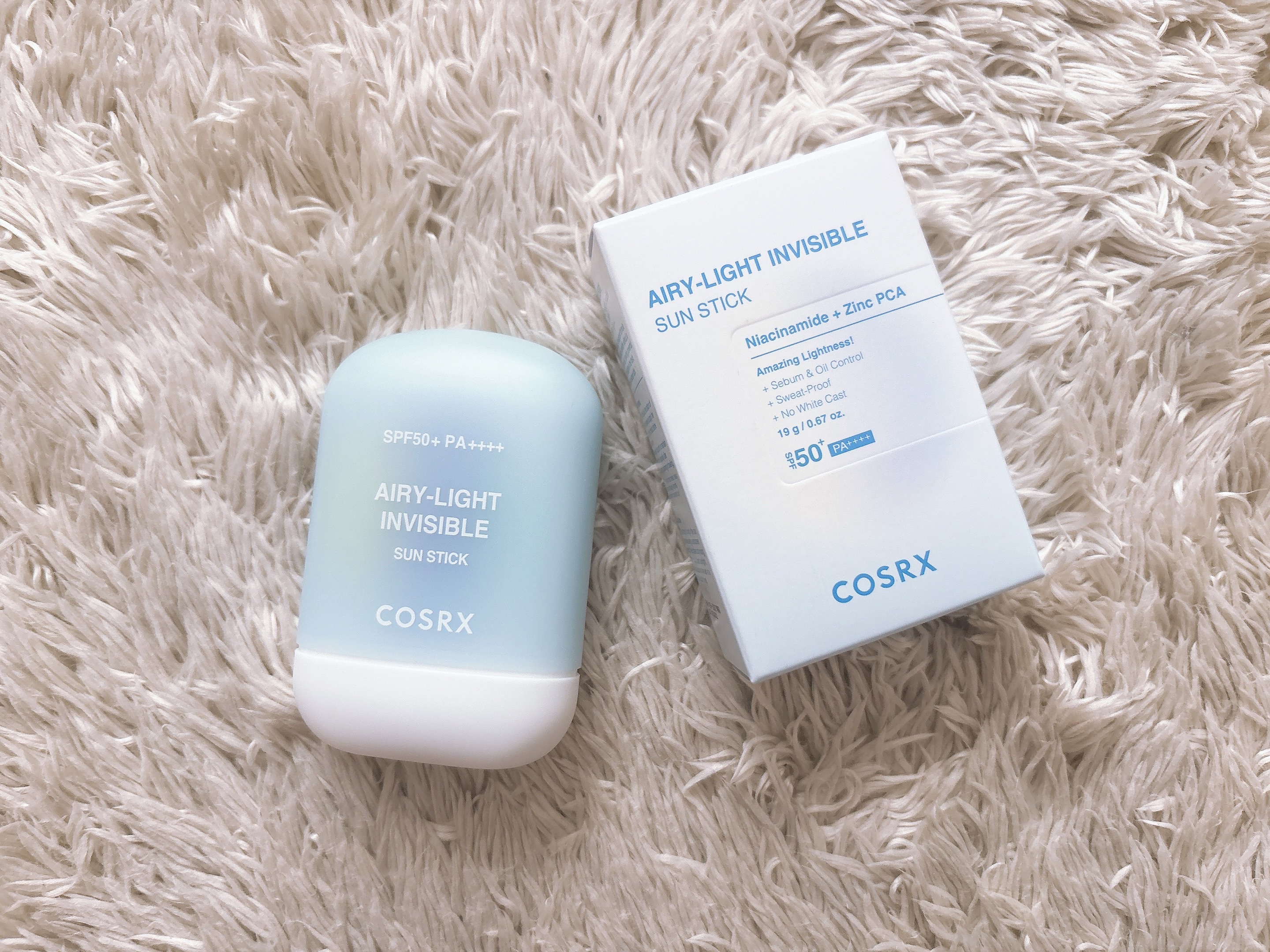 エアリーライト 透明UVスティック/COSRX/日焼け止めスティックを使ったクチコミ（1枚目）
