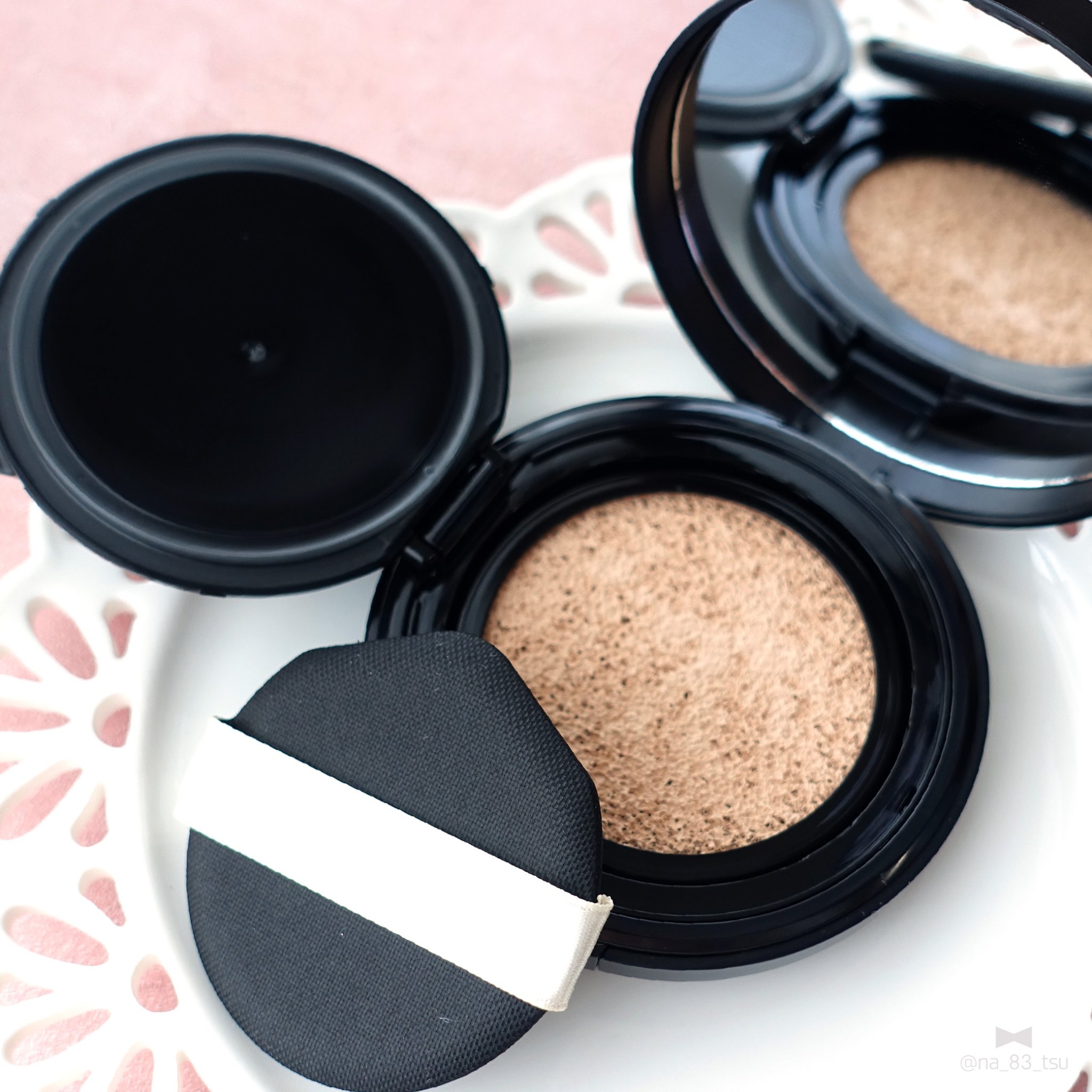 ドラマティックエッセンスクッション グロウ/マキアージュ/クッションファンデーションを使ったクチコミ（2枚目）