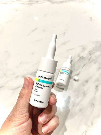 ReDRNエクソソームアンプル/Dr.nineteen/美容液を使ったクチコミ(3枚目)