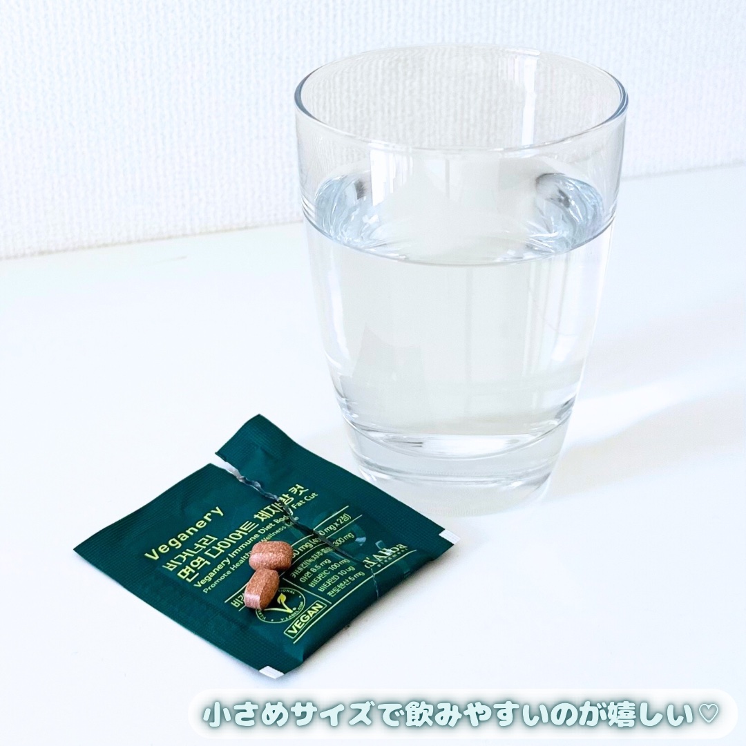 ヴィーガナリー免疫ダイエット 体脂肪カット (シャインマスカット味)/ダルバ/美容サプリメントを使ったクチコミ（3枚目）