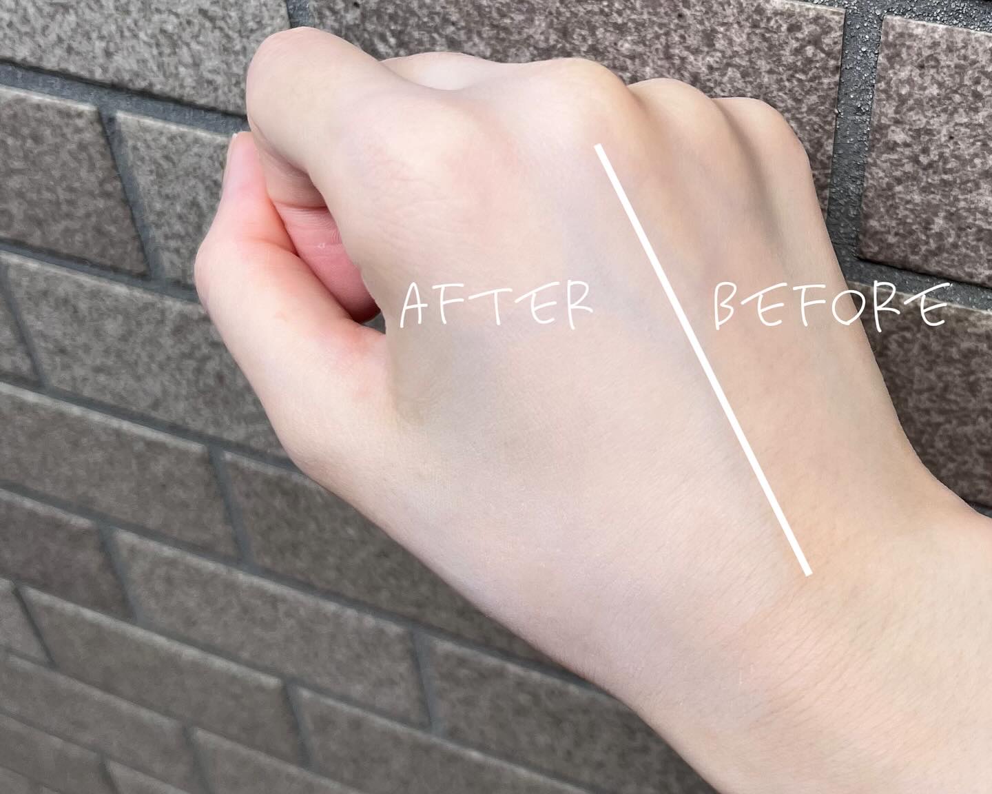 ホワイトニングドレストーンアップクリーム/COSNORI/化粧下地を使ったクチコミ（2枚目）