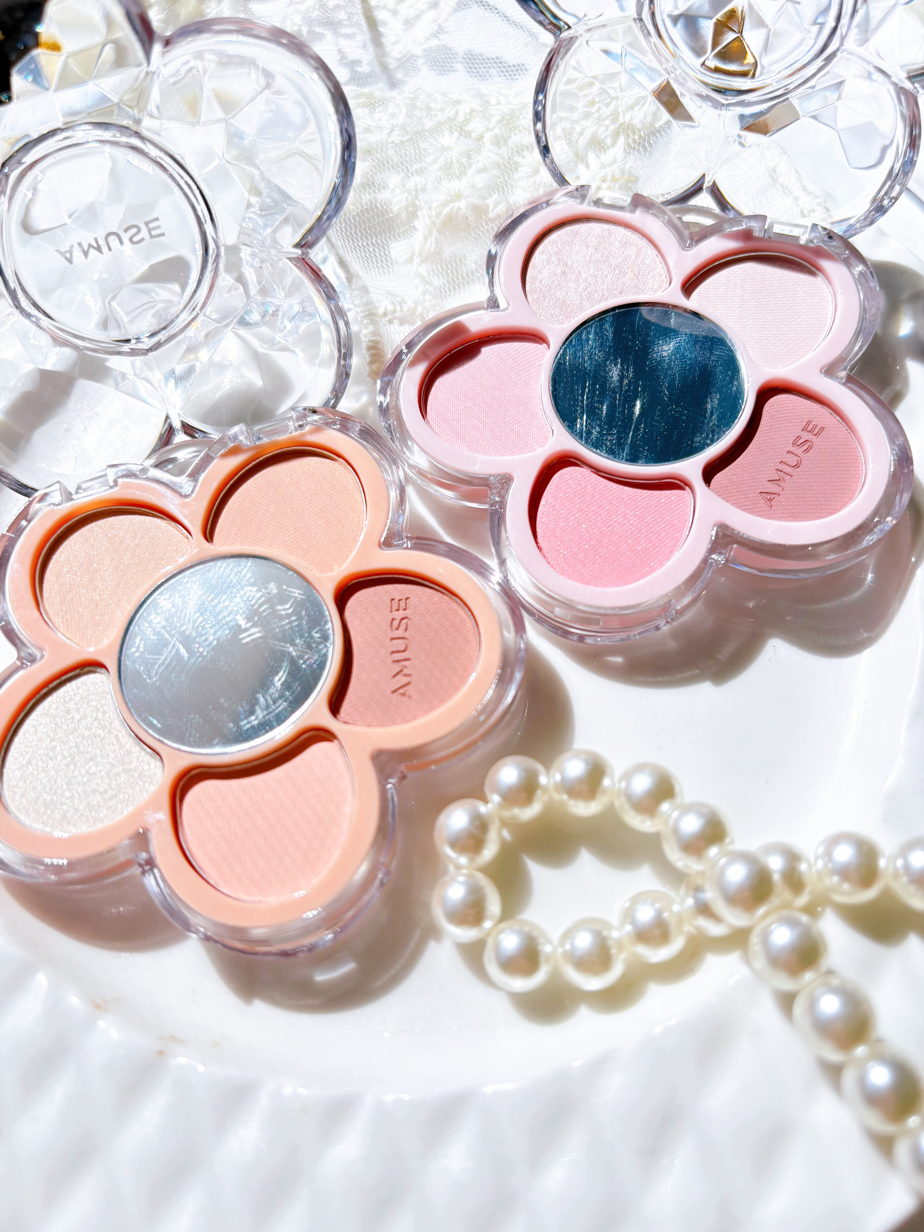 フローラアイパレット/AMUSE/アイシャドウを使ったクチコミ（2枚目）