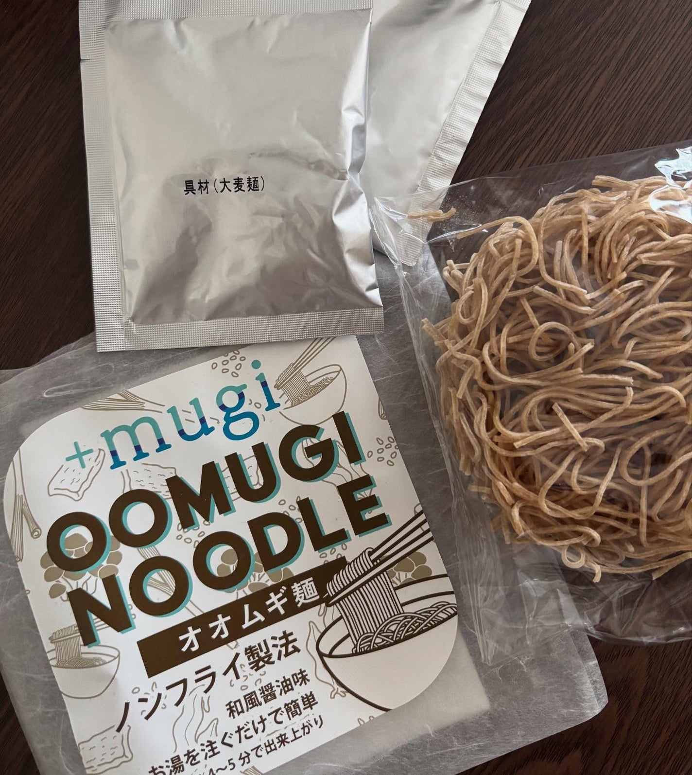 ハトムギ麺/+mugi/低糖質食品を使ったクチコミ(3枚目)