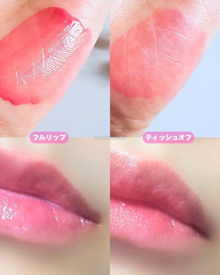 ウォーターリズムグロウティント/TIRTIR(ティルティル)/リップティントを使ったクチコミ(3枚目)