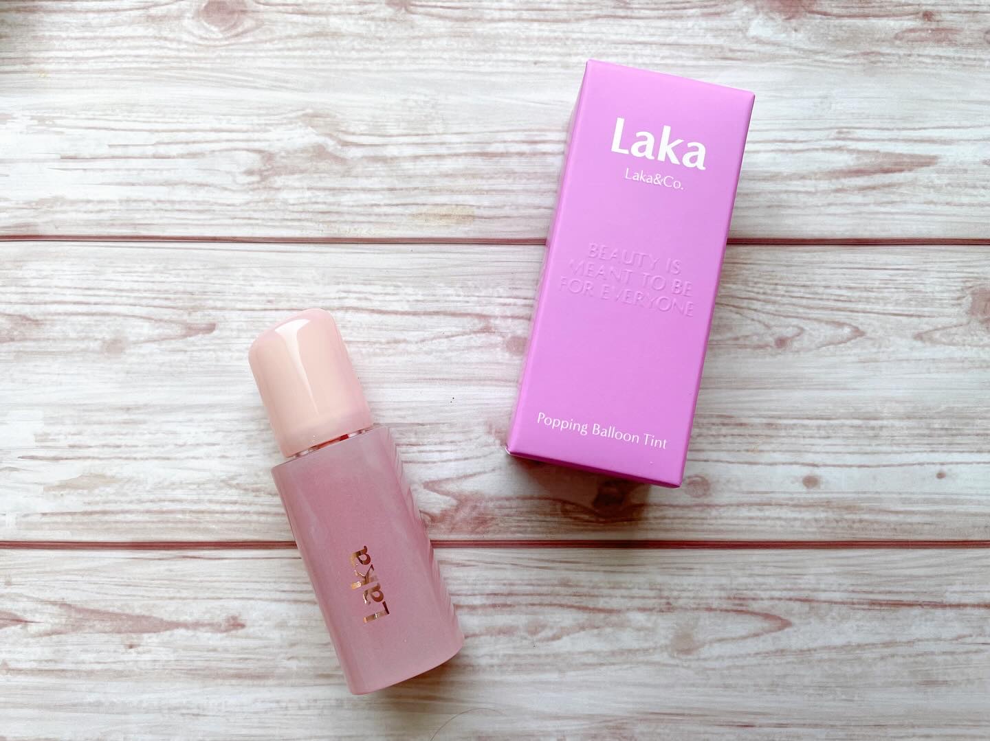 ポッピングバルーンティント/Laka/リップティントを使ったクチコミ（1枚目）