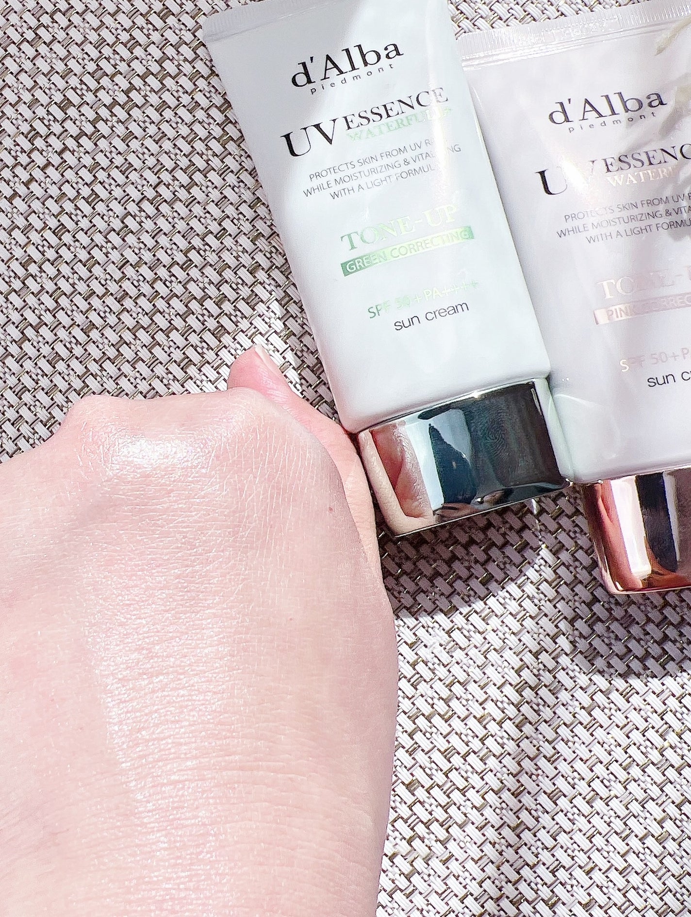 ウォータフルトーンアップサンクリーム/ダルバ/日焼け止めクリームを使ったクチコミ(5枚目)