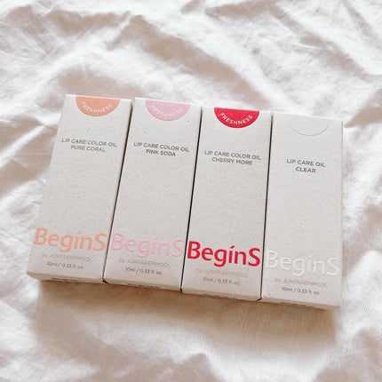 Lip Care Color Oil/BeginS by JUNGSAEMMOOL/リップオイルを使ったクチコミ(1枚目)