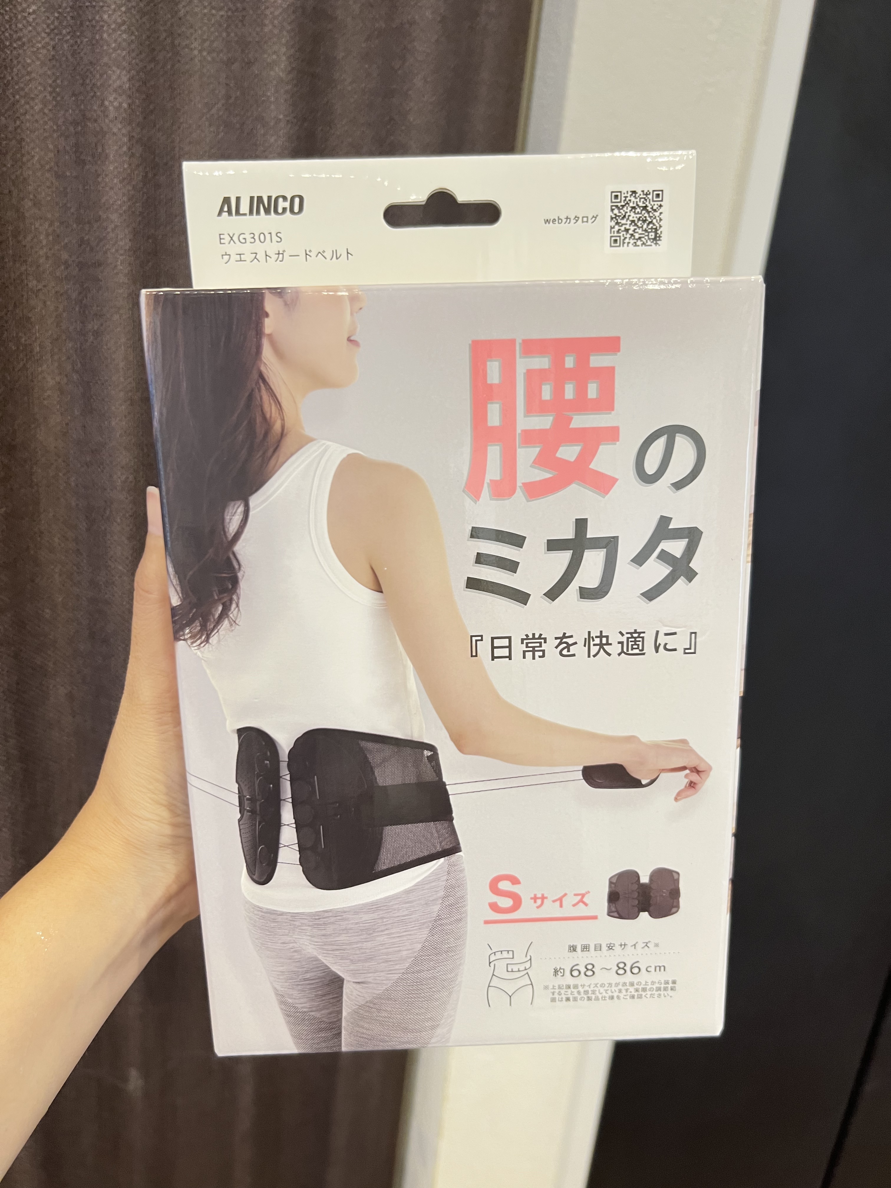 腰のミカタ『日常を快適に』/ALINCO/書籍を使ったクチコミ（2枚目）