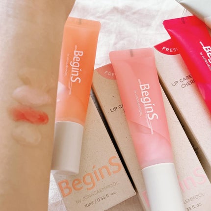 Lip Care Color Oil/BeginS by JUNGSAEMMOOL/リップオイルを使ったクチコミ(2枚目)