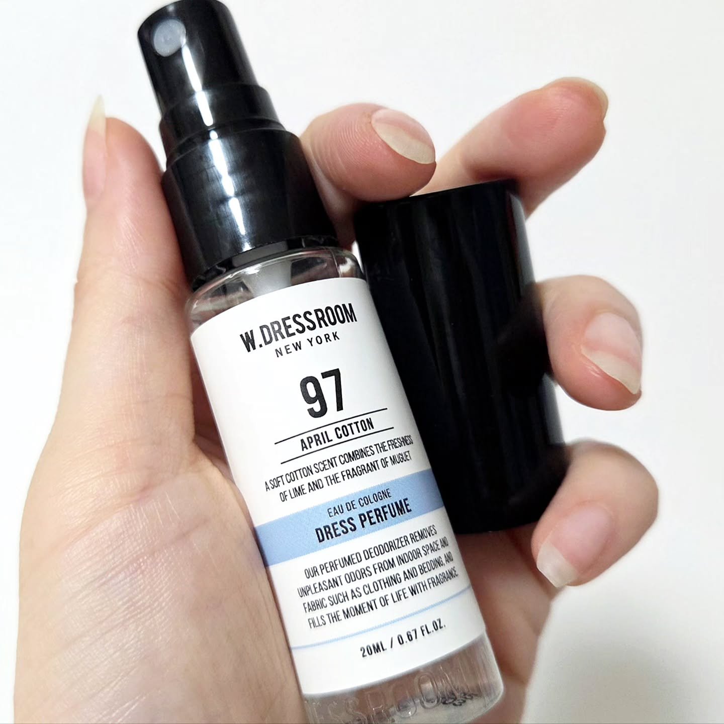ドレス&リビング クリーン パフューム No.97 エイプリルコットン/ダブルドレスルーム/香水(レディース)を使ったクチコミ（2枚目）
