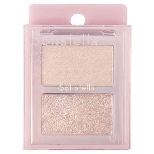 Solistella ハイライト グリッターグロウ/SHOBIDO/パウダーハイライトを使ったクチコミ（1枚目）