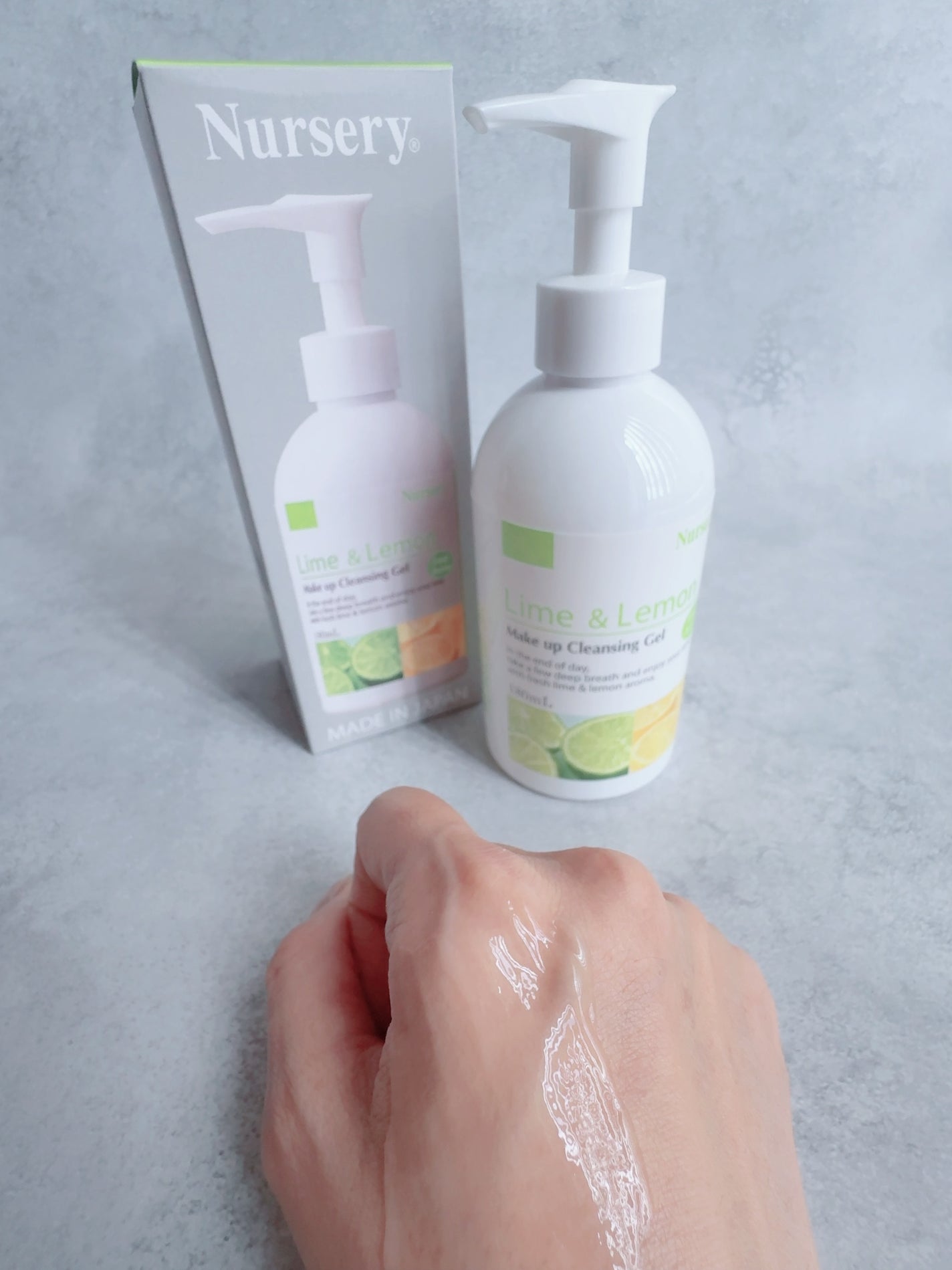 Wクレンジングジェルライム&レモン/Nursery(ナーセリー)/クレンジングジェルを使ったクチコミ(4枚目)