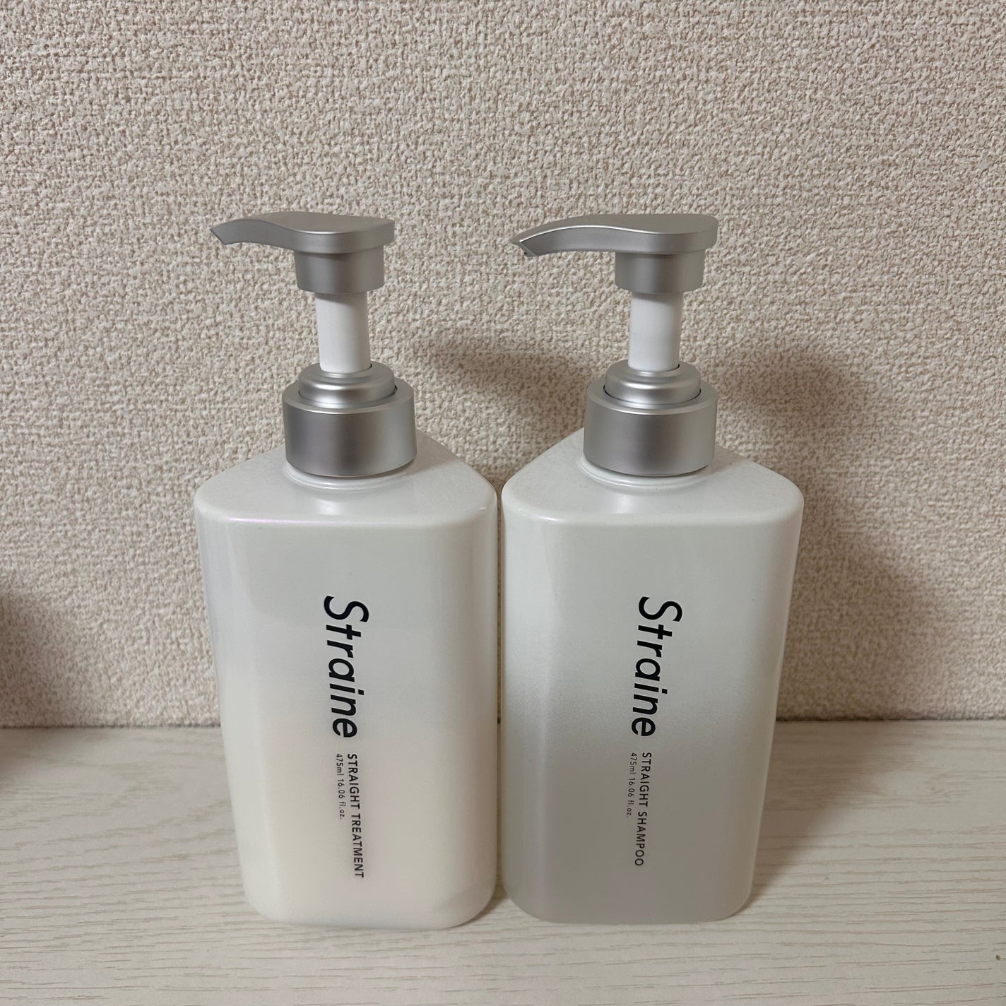 ストレートシャンプー/ストレートトリートメント ホワイトブロッサムの香り/Straine/市販シャンプーを使ったクチコミ(1枚目)