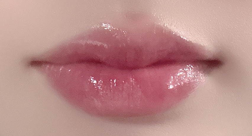 グラスティングカラーグロス/rom&nd/リップグロスを使ったクチコミ（2枚目）