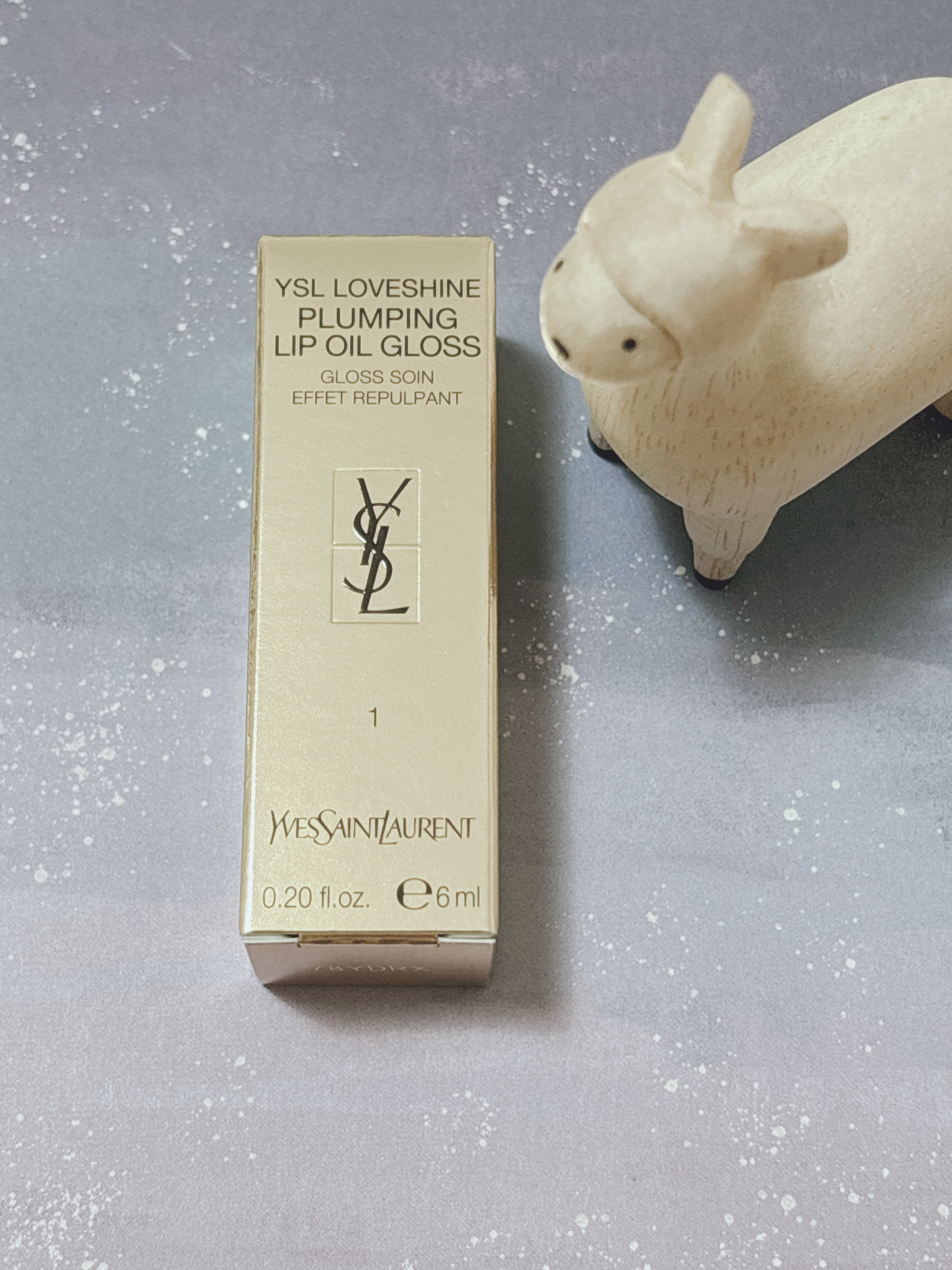 YSL ラブシャイン グロスプランパー #1 サンダー スティーラー/YVES SAINT LAURENT BEAUTE/リップグロスを使ったクチコミ（1枚目）