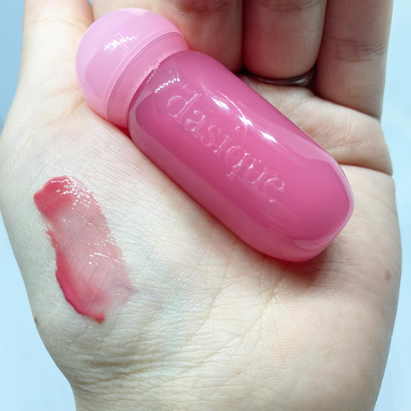 ジューシーデューイグロウティント/dasique/リップティントを使ったクチコミ（3枚目）