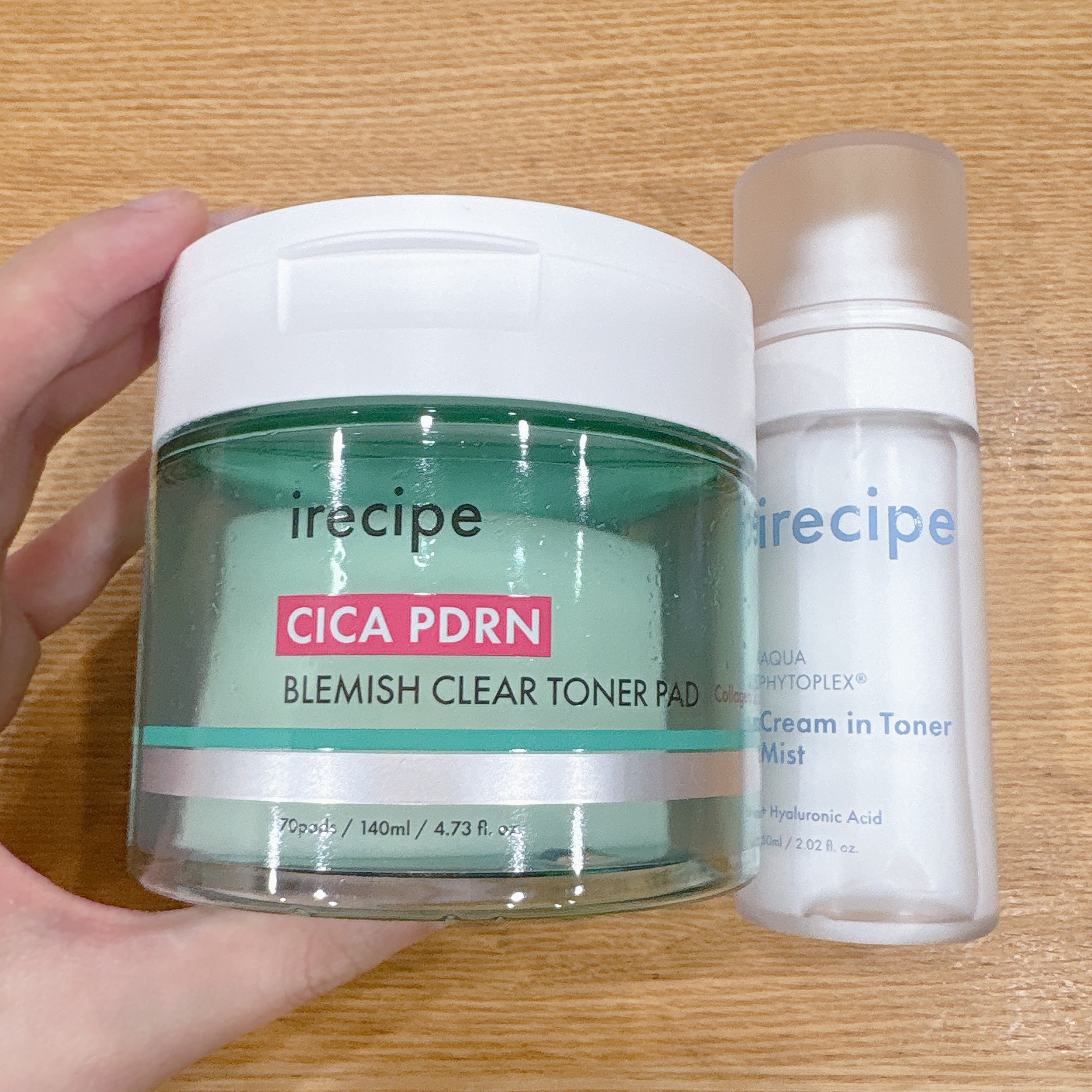 シカ PDRN 跡 クリアー トナーパッド/irecipe/トナーパッドを使ったクチコミ（2枚目）