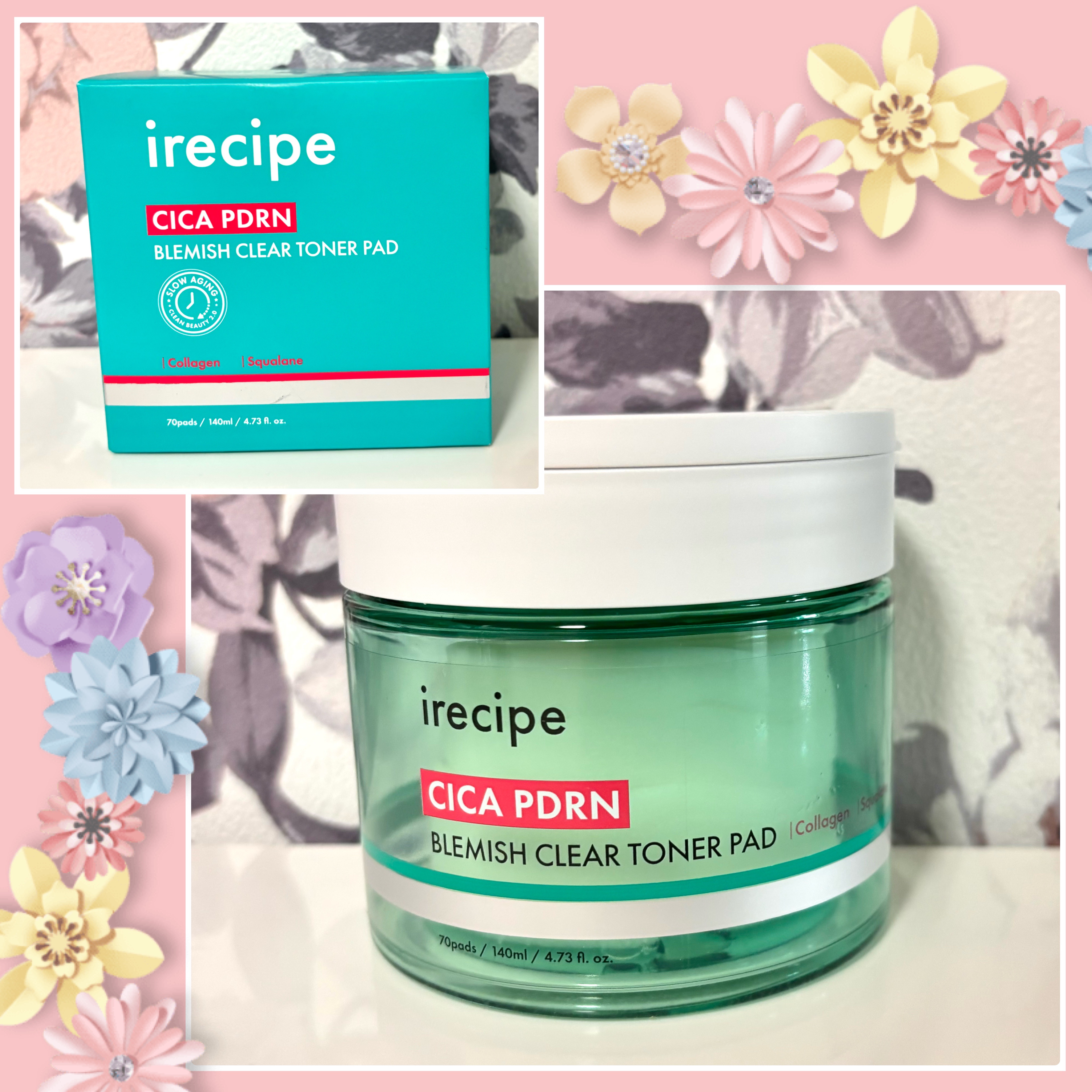 シカ PDRN 跡 クリアー トナーパッド/irecipe/トナーパッドを使ったクチコミ（2枚目）