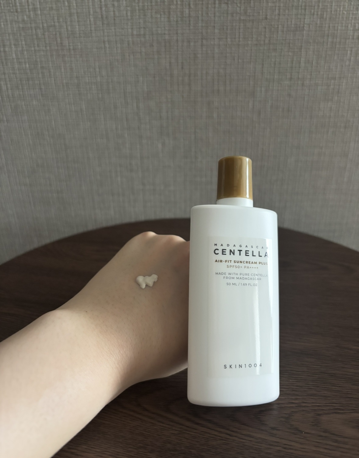 センテラ エアフィット サンクリーム プラス /SKIN1004/日焼け止めクリームを使ったクチコミ（3枚目）