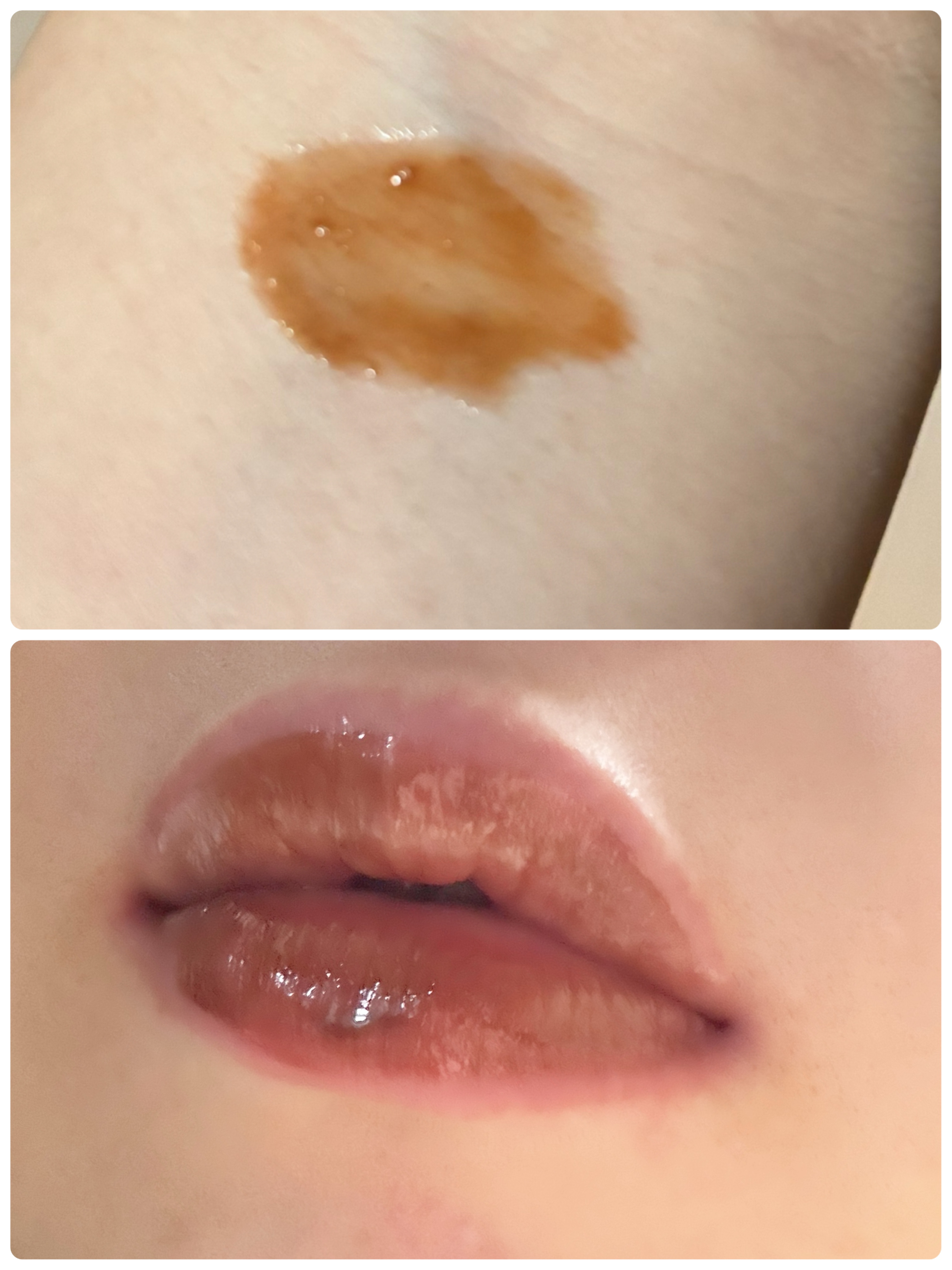 フルーティーグラムティント/Laka/リップティントを使ったクチコミ（2枚目）