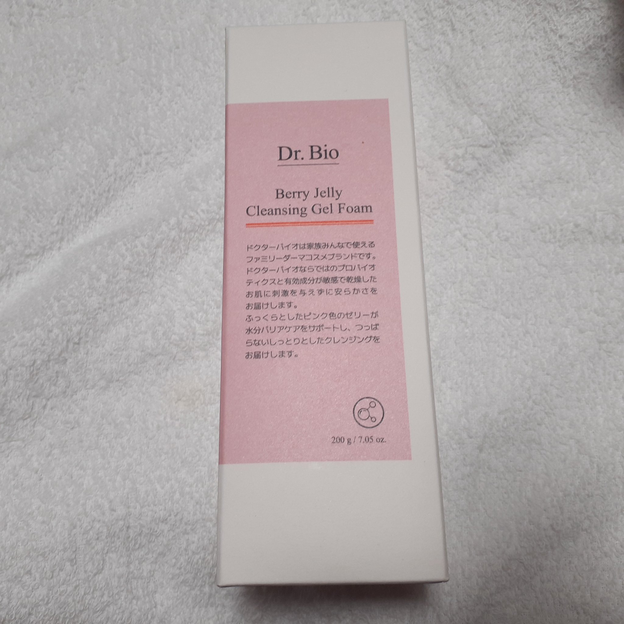 ベリーゼリークレンジングジェルフォーム/Dr.Bio/クレンジングジェルを使ったクチコミ（1枚目）