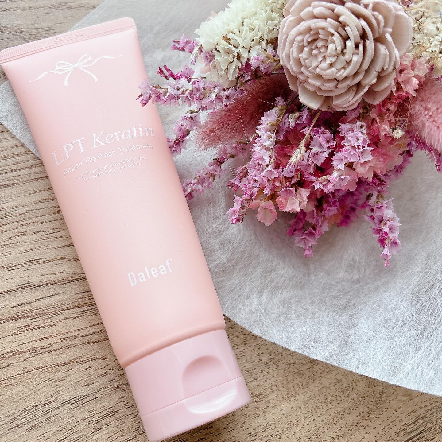 LPTケラチンリペア ノーウォッシュトリートメント/Daleaf/アウトバストリートメントを使ったクチコミ（1枚目）