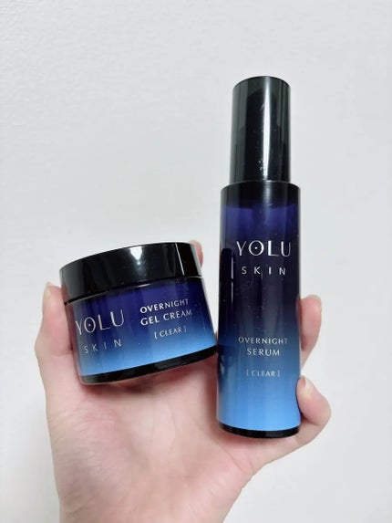 ヨル スキン オーバーナイトセラム クリア/YOLU/美容液を使ったクチコミ(1枚目)