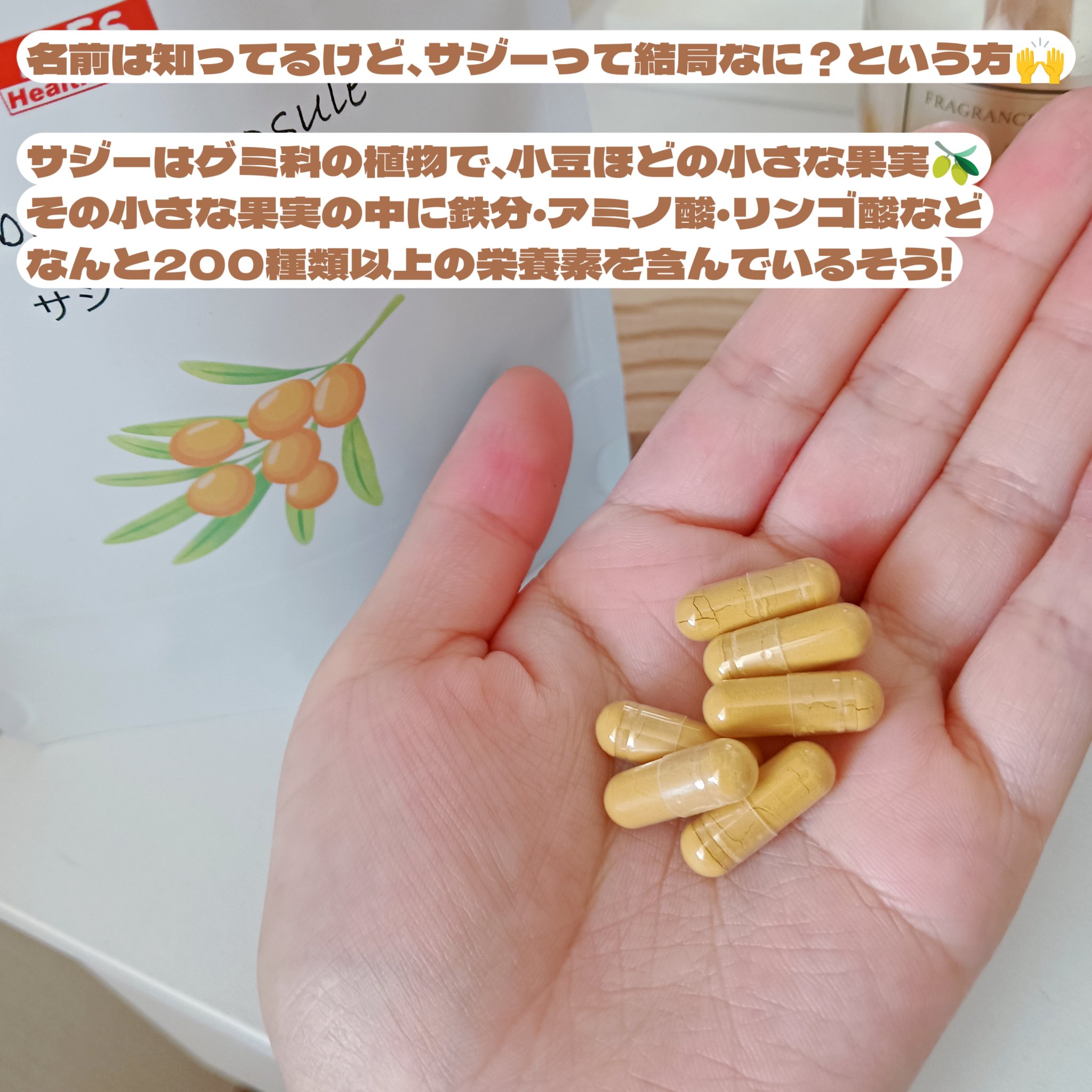 サジーカプセル/セラケム/美容サプリメントを使ったクチコミ（3枚目）