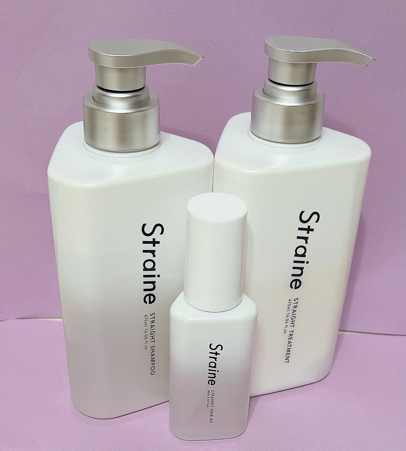 ストレートシャンプー/ストレートトリートメント ホワイトブロッサムの香り/Straine/市販シャンプーを使ったクチコミ(1枚目)