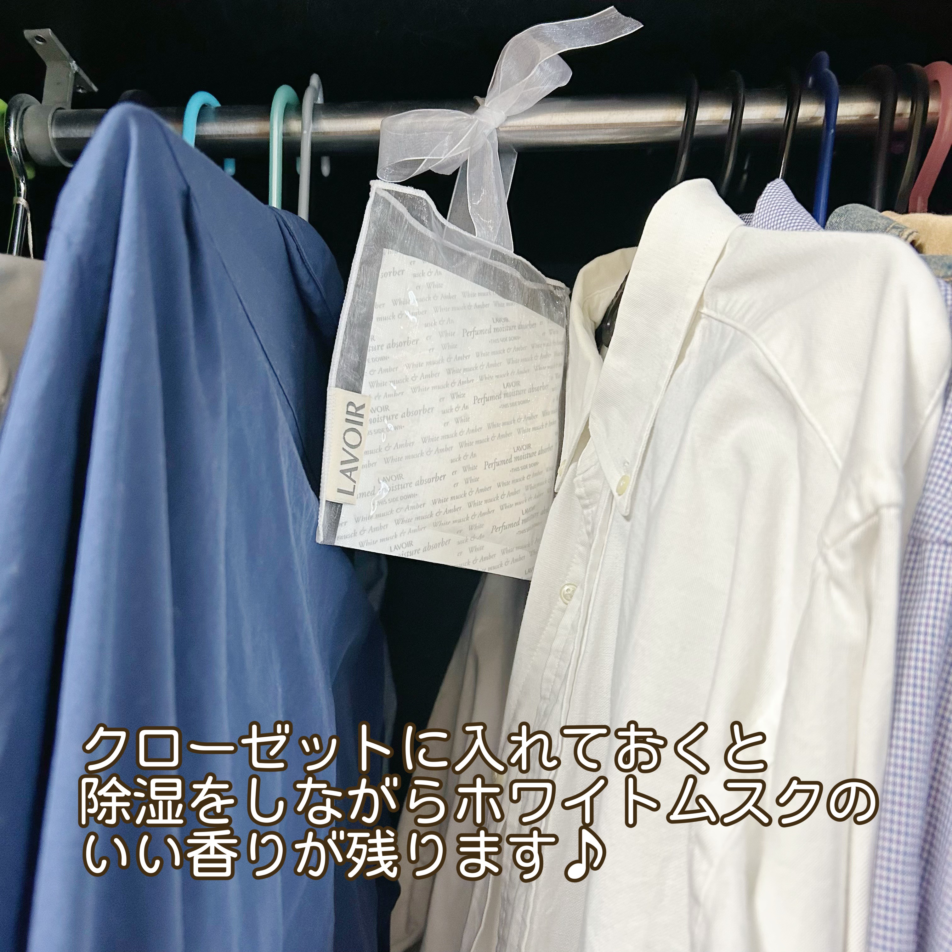 パフューム除湿剤/LAVOIR/その他を使ったクチコミ（3枚目）