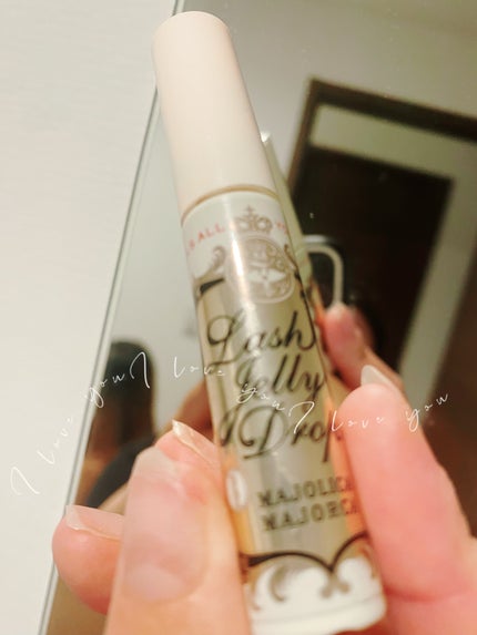 ラッシュジェリードロップ EX/MAJOLICA MAJORCA/まつげ美容液を使ったクチコミ(1枚目)