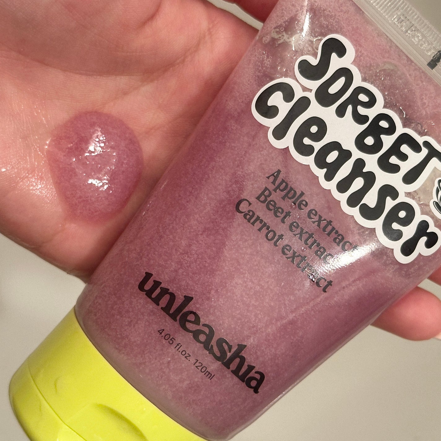 ABC ソルベフェイシャルクレンザー /unleashia/クレンジングジェルを使ったクチコミ(2枚目)