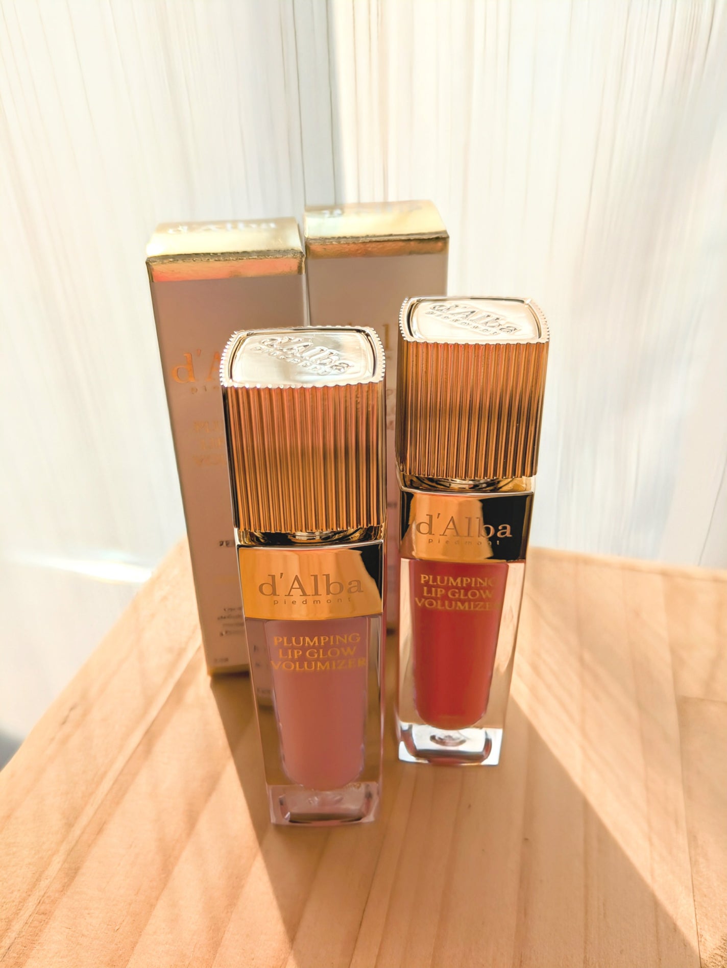 プランピングリップグロウムードボリューマイザー/ダルバ/リップグロスを使ったクチコミ(1枚目)