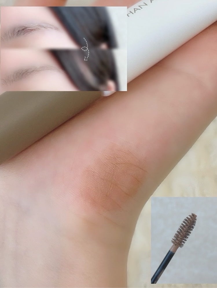 ハンオールブロウカラ/rom&nd/眉マスカラを使ったクチコミ(3枚目)