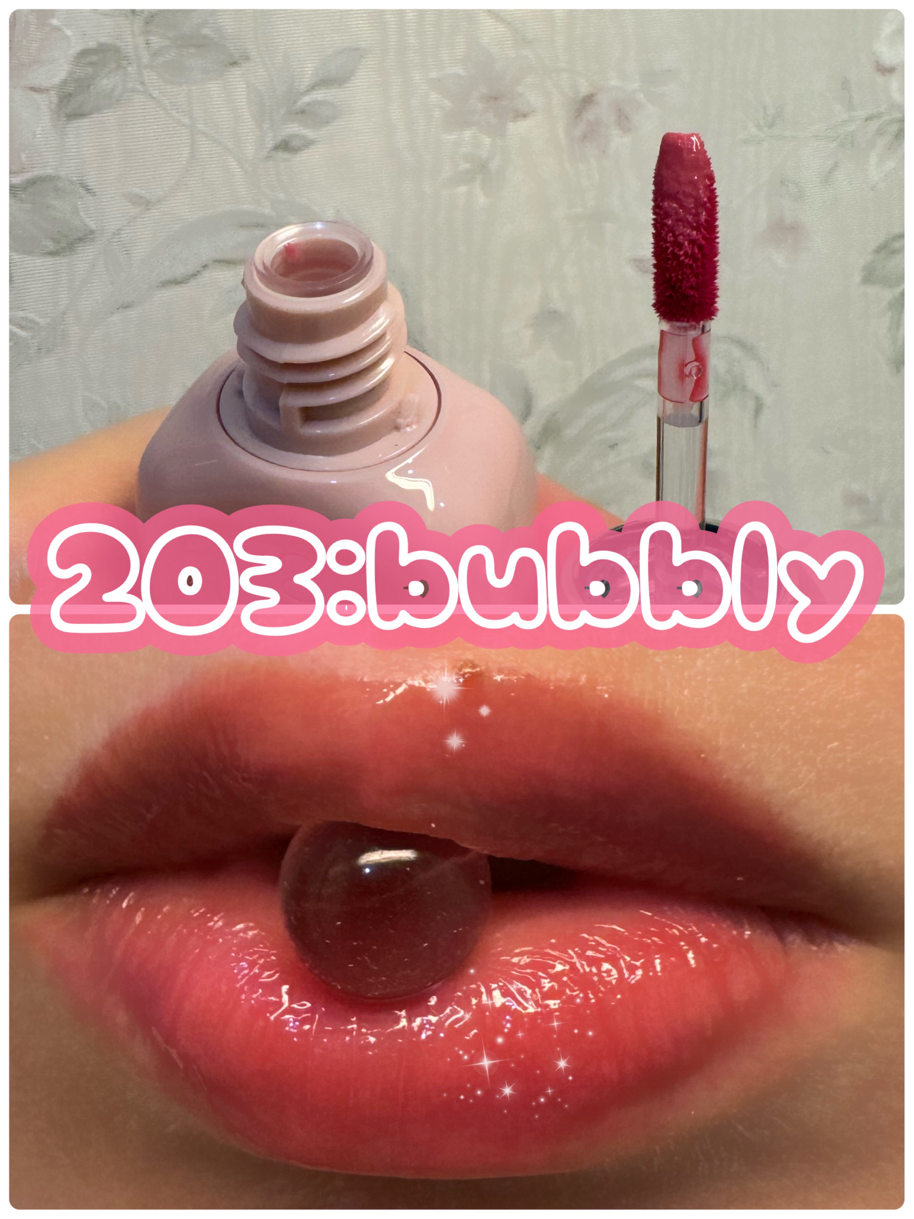 デュー ドロップ ティント/Coralhaze/リップティントを使ったクチコミ（3枚目）