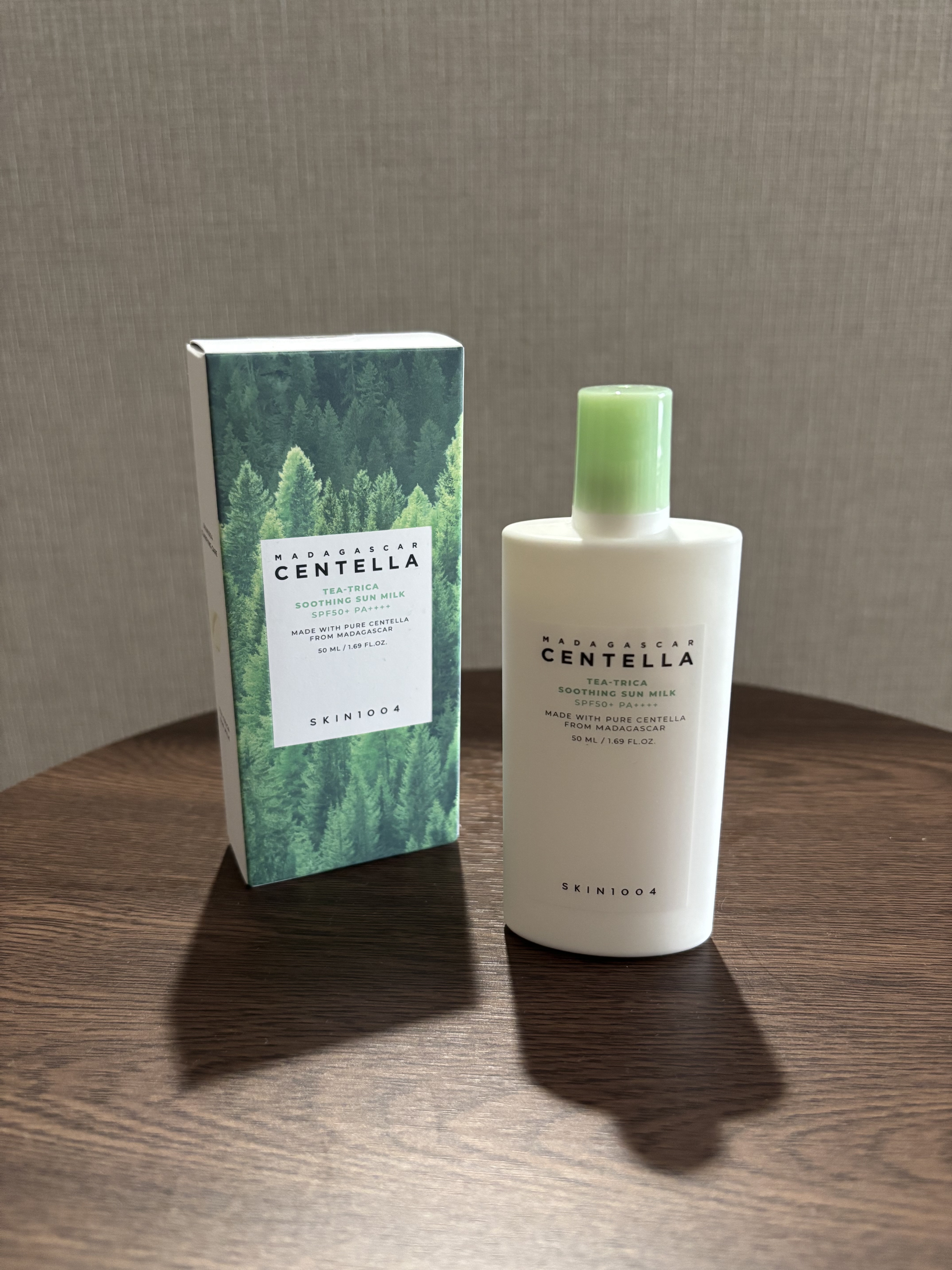 ティーツリカ スージング サンミルク/SKIN1004/日焼け止めミルクを使ったクチコミ（1枚目）