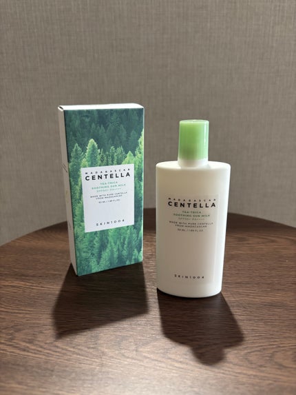 ティーツリカ スージング サンミルク/SKIN1004/日焼け止めミルクを使ったクチコミ(1枚目)